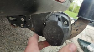 решение проблемы отрывания розетки фаркопа