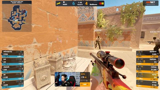 NaVi проти BetBoom | Мапа 2 Anubis | PGL CS2 RMR EU 1 смотреть онлайн