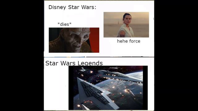Star Wars Disney lore vs Star Wars Legends Lore смотреть онлайн