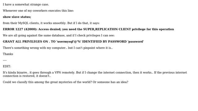 DevOps & SysAdmins: Show Slave Status not working from console, nor client (3 Solutions!!) смотреть онлайн