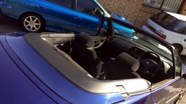 1998 Peugeot 306 N5 Blue 5 Speed Manual Cabriolet смотреть онлайн