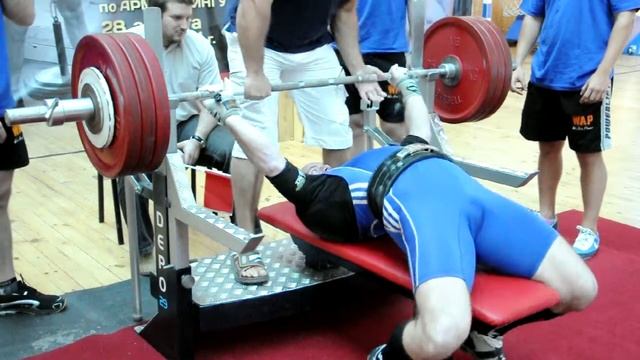 Константин Сапунков,  AWPC экип до 82,5 - 187,5кг