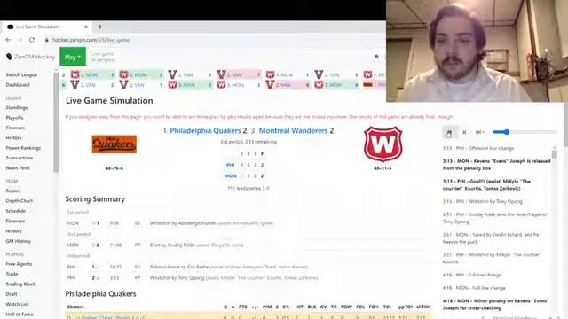 Hockey GM- PAHL Playoffs LIVE SIM!!!! S1 смотреть онлайн