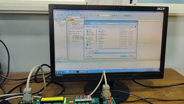 BUZZER INTERFACING USING ARM 7 LPC1768 CORTEX M3 EVALUATION BOARD смотреть онлайн