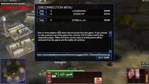 C&C Generals Zero Hour online(INFANTRY) PRO RULES