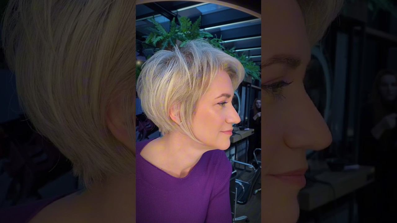 Крутая Стрижка Пикси-Боб ❤Cool Pixie Bob Haircut ❤ смотреть онлайн