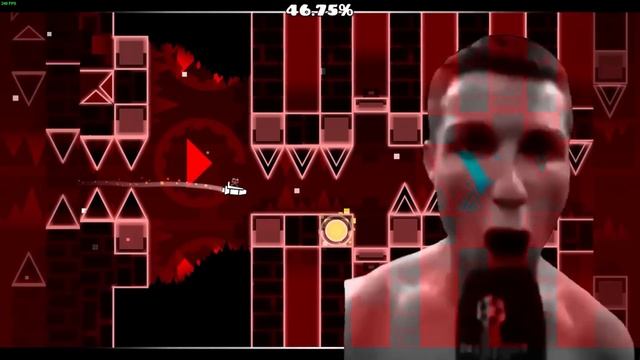 Cristiano Ronaldo Siuuu plays Bloodbath | Geometry Dash смотреть онлайн