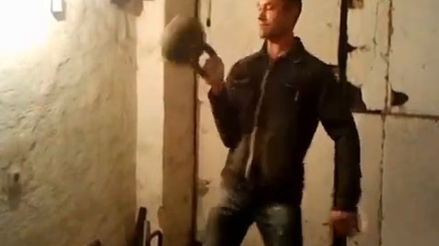 Жим гири 42,3 кг напопа BOTTOM UP PRESS KETTLEBELL 42,3 kg. смотреть онлайн