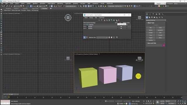 Как работать со слоями в 3ds Max смотреть онлайн