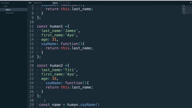 Object oriented programming in Javascript смотреть онлайн