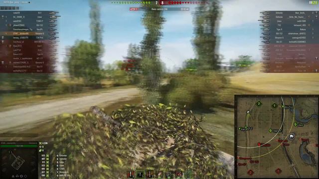 World of Tanks - Skorpion G gameplay | 6.9k damage & 1500 base XP смотреть онлайн
