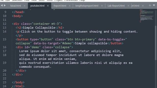 How to create Collapsible in Bootstrap 5 ||Bootstrap Tutorial Lec 13 || 2023 смотреть онлайн