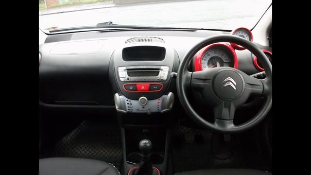 Citroen C1 Connexion 5DR (2012)- Black With Red Roof, Alloys & A/C смотреть онлайн