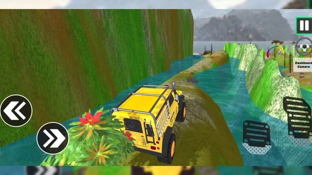 off-road crazy Monster Jeep Driving Game 3D - Offroad Driving Simulator - Android Gameplay смотреть онлайн