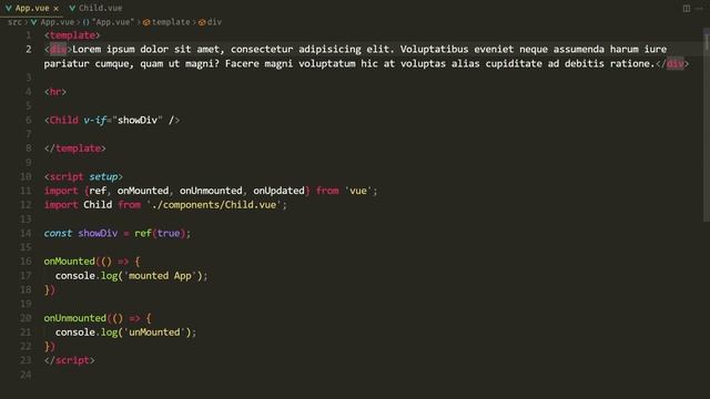 Lifecycle Hooks no Vue 3 - [Mounted, unMounted, Updated] смотреть онлайн