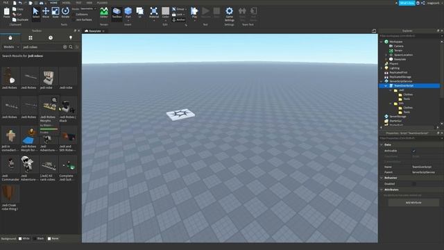 How to: add clothing to team starter characters (Roblox Studio) смотреть онлайн