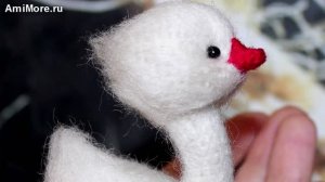 Амигуруми: схема Маленький гусёнок | Игрушки вязаные крючком