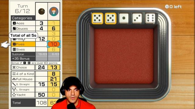 GGs GREATEST YAHTZEE RUN OF ALL TIME - 51 Clubhouse Games Golden Goblet (1/7) смотреть онлайн