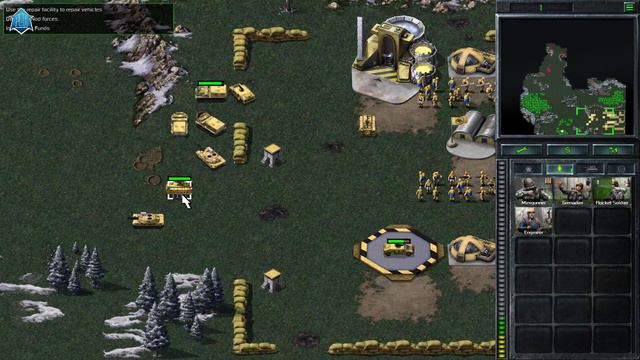 Command & Conquer Remastered | GDI | Mission 8A: U.N. Sanctions смотреть онлайн