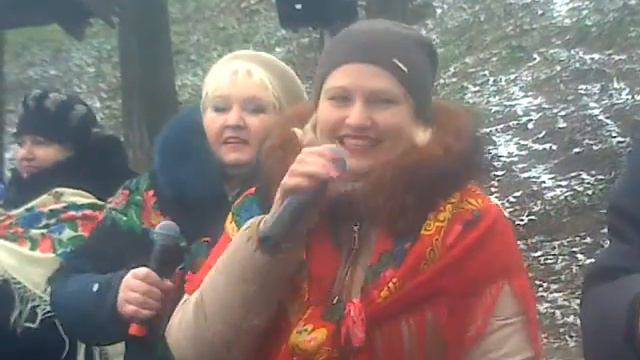 Новая Каховка крещение 2018 Народный Гурт "Забава" а калина не верба смотреть онлайн