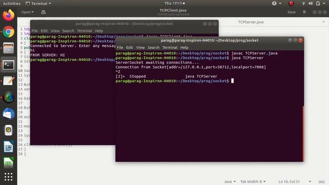 Fix "java.net.BindException: Address already in use" | bind exception in Java Socket Programming смотреть онлайн