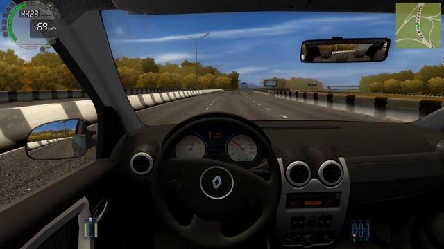 ОБЗОР МАШИНЫ RENAULT LOGAN.City Car Driving смотреть онлайн