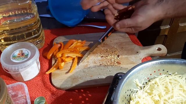 картофель жареный соломкой. 辣炒土豆丝 смотреть онлайн