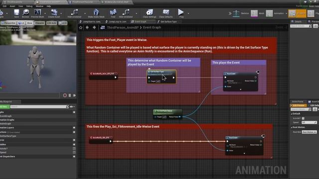 Floor Materials & Switches - Wwise UE4 Integration 2020 смотреть онлайн