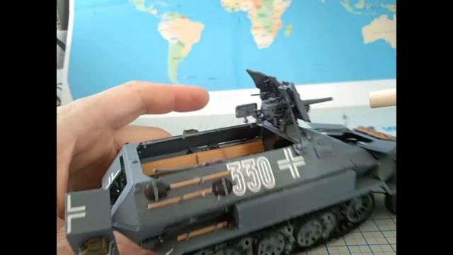 Обзор модели Ханомаг от звезды в 35 масштабе смотреть онлайн