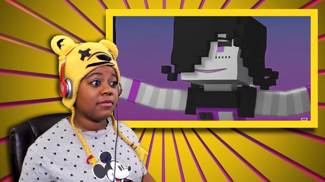 Hard Drive | Minecraft Undertale Music Video | EnchantedMob™ Reaction | AyChristene Reacts смотреть онлайн