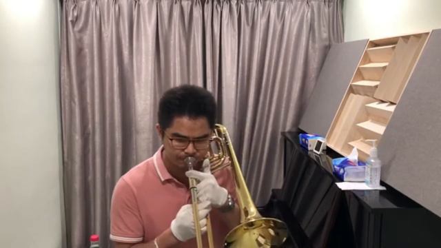 Alto Trombone Solo - I Dreamed a Dream (Les Misérables) смотреть онлайн