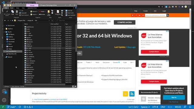Installing MinGW Compiler for VSCode on Win 10 x64 смотреть онлайн