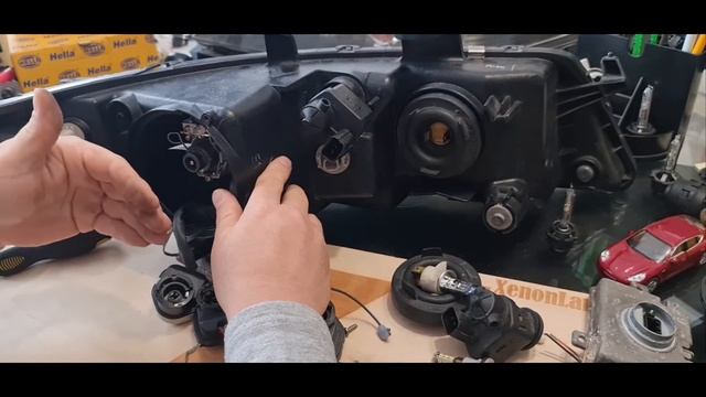 Honda Accord VII Acura TSX HID XENON headlight repair tips; how to replace ballast, igniter, bulbs? смотреть онлайн