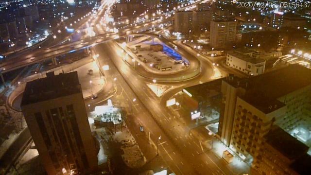 Москва - Нижегородская улица - веб камера 08.02.2020, 02:57
