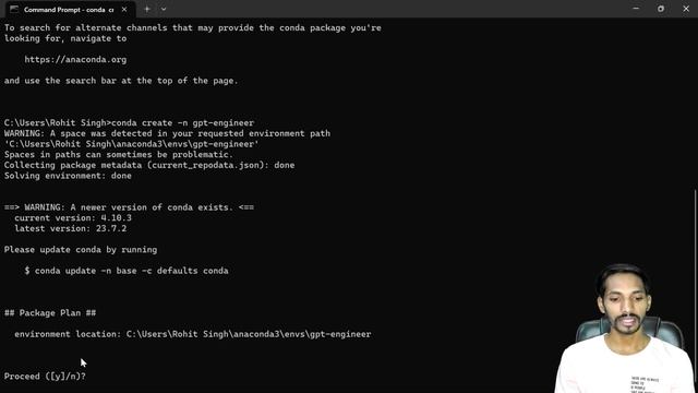 How to Setup and Activate virtual environment for Python using Anaconda смотреть онлайн