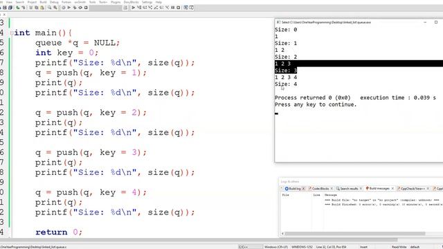Day 3 Lec 3 Queue using Pointer with C Programming Language смотреть онлайн