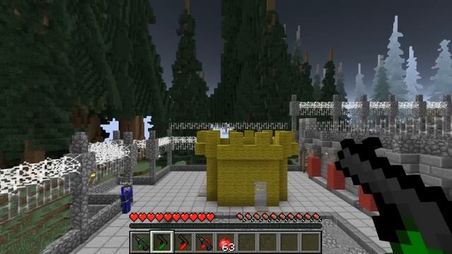 Minecraft Mini-Game : MODDED COPS N ROBBERS! PAINT BALL! смотреть онлайн