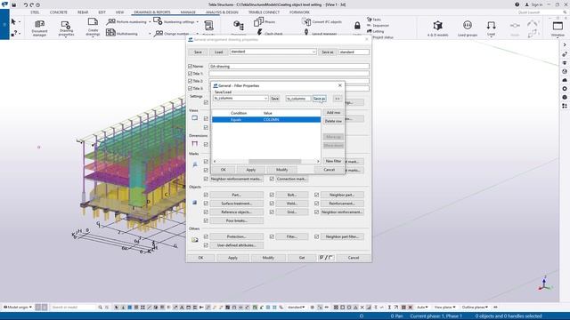 Create detailed object level settings in drawings смотреть онлайн