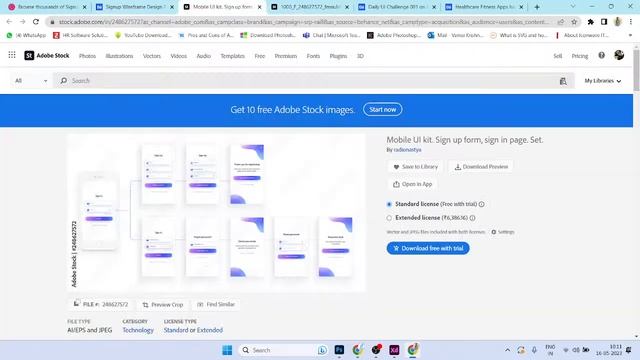 Free Adobe XD Tutorial User Experience Design for Beginners in Telugu- Live Class 05 смотреть онлайн