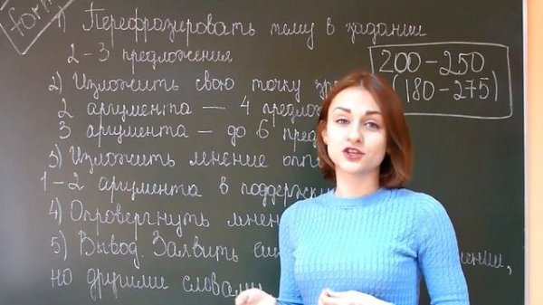 Эссе. Разбор структуры сочинения