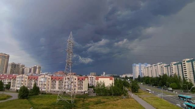 2022-07-12 Thunderstorm Front @ Long Lake | Грозовой фронт - Озеро Долгое смотреть онлайн