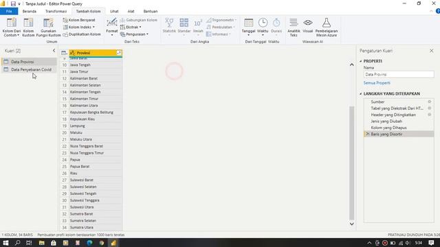 Visualisasi Data Penyebaran Covid 19 tiap Provinsi di Indonesia | Power BI смотреть онлайн