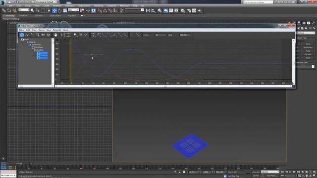 3D Max. Упражнение №24. Анимация. Редактор кривых Curve Editor. смотреть онлайн