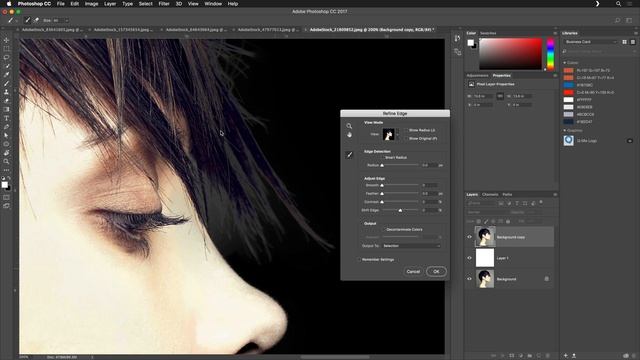 Bring Back Refine Edge in Photoshop CC 2017 смотреть онлайн