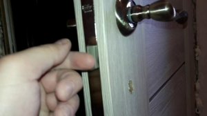 Первый раз ставлю дверь с телескопической коробкой. Часть 2-я.