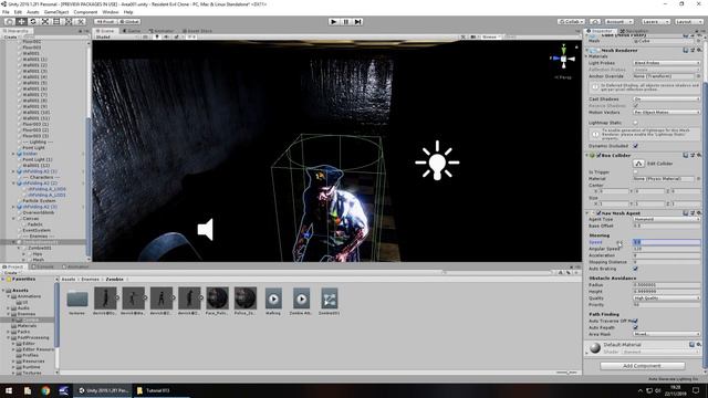 How To Make A Resident Evil Game In Unity - Tutorial 13 - AI Zombie Movement - Best Guide смотреть онлайн