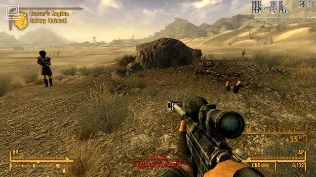 Fallout New Vegas Gameplay GeForce 8600 GT (256MB VRAM) смотреть онлайн