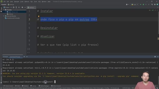 Pip Install no Python - O que é e Para que Serve? смотреть онлайн