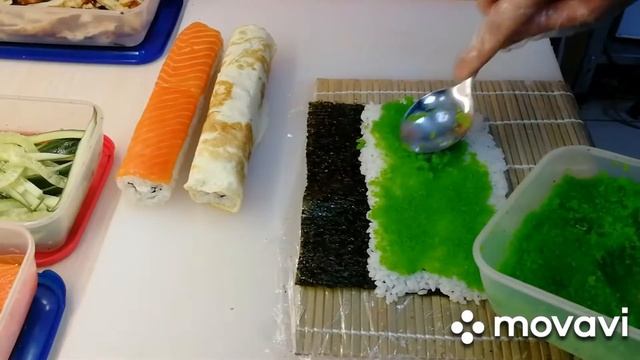Суши дома! Как крутить роллы! Красиво смотреть онлайн