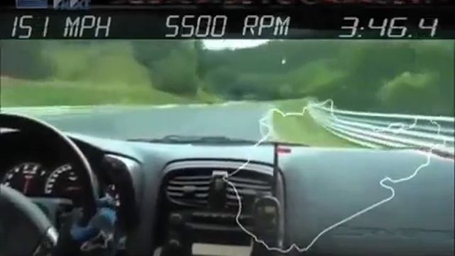 Chevrolet Corvette ZR-1 / Nurburgring / Lap Record : 7"26.4 смотреть онлайн